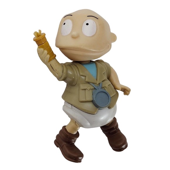 Burger King Rugrats Tommy Pickles Adventure Toy 4" Klasky Csupo Vintage 1998 - Picture 1 of 4